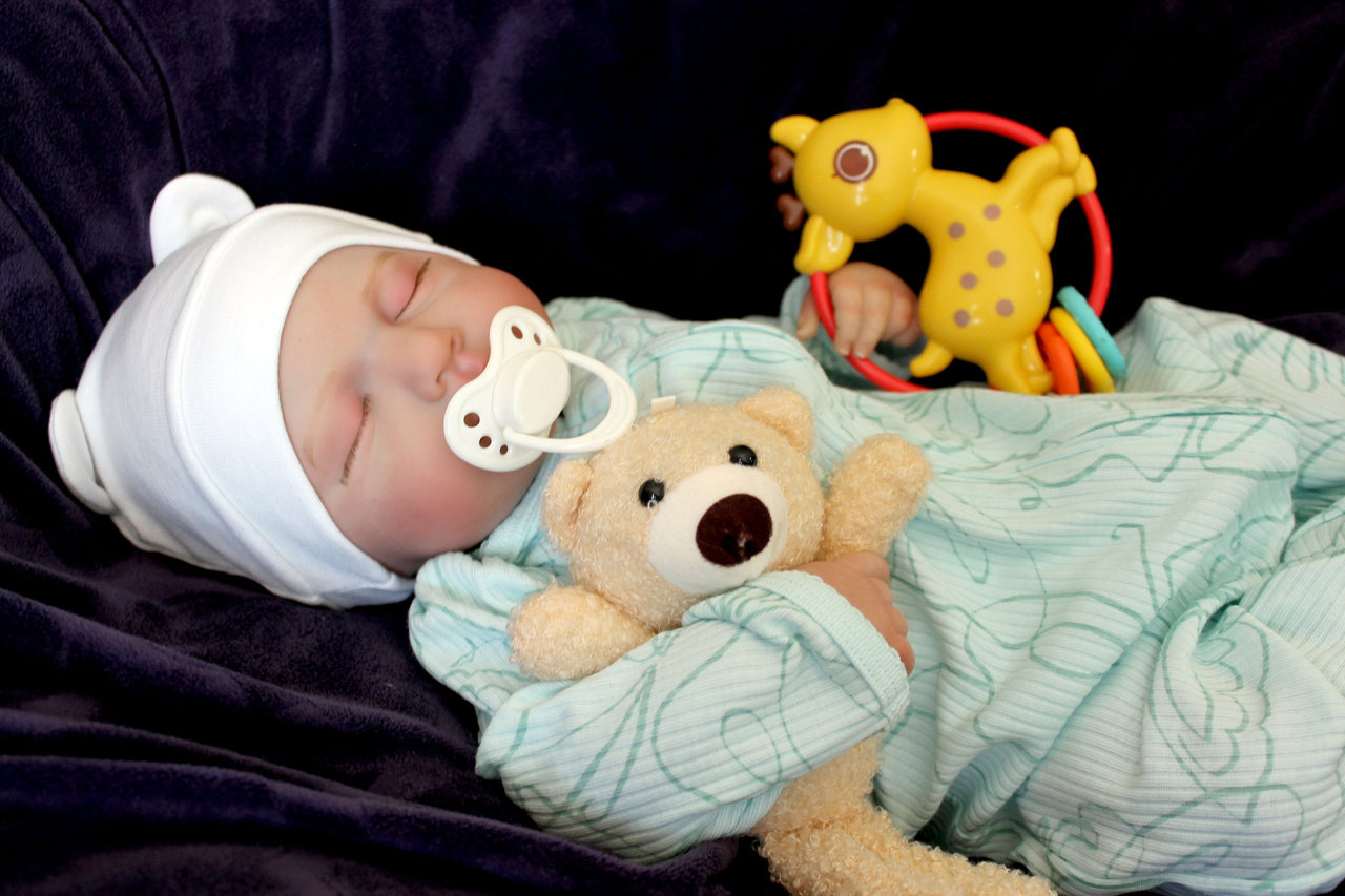 Child-Safe 20&quot; Weighted Reborn Doll - Realistic Newborn Baby Feel, 6-8 lbs - Perfect Gift for Girls - Lifelike Heavy Baby Dolls for Kids