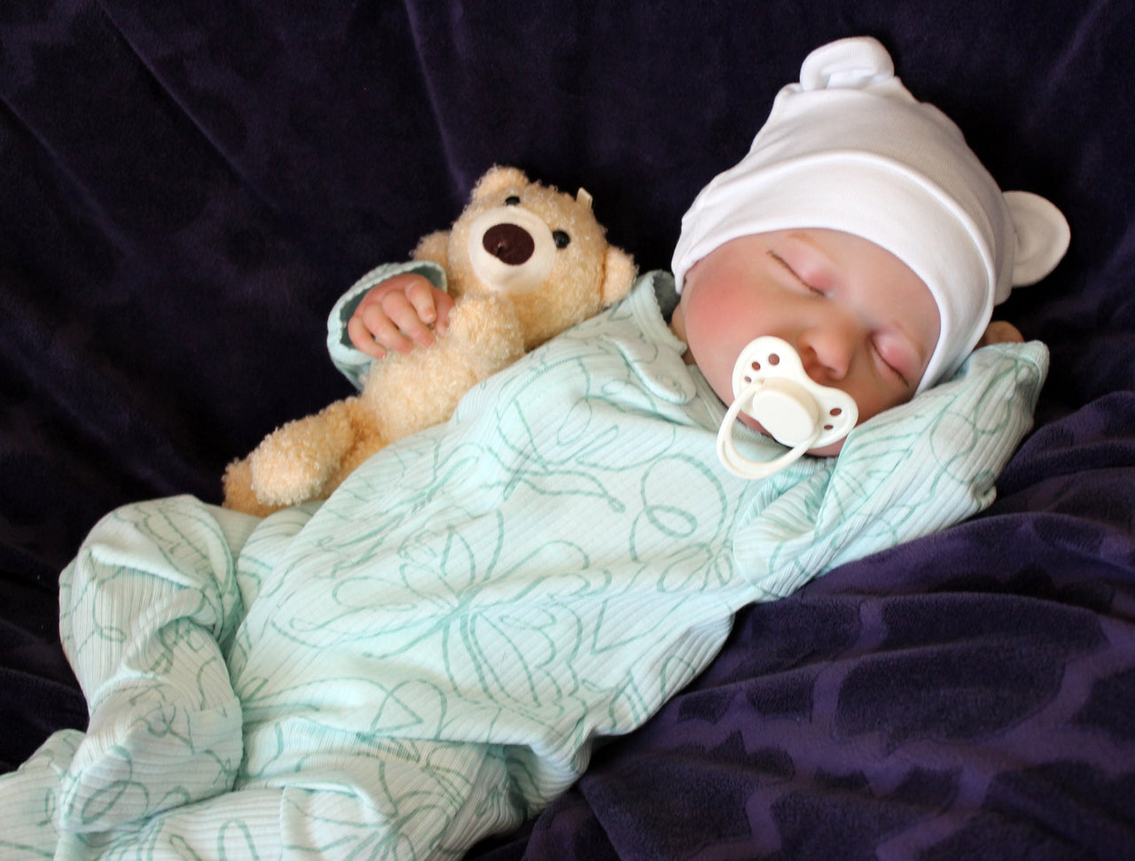 Child-Safe 20&quot; Weighted Reborn Doll - Realistic Newborn Baby Feel, 6-8 lbs - Perfect Gift for Girls - Lifelike Heavy Baby Dolls for Kids