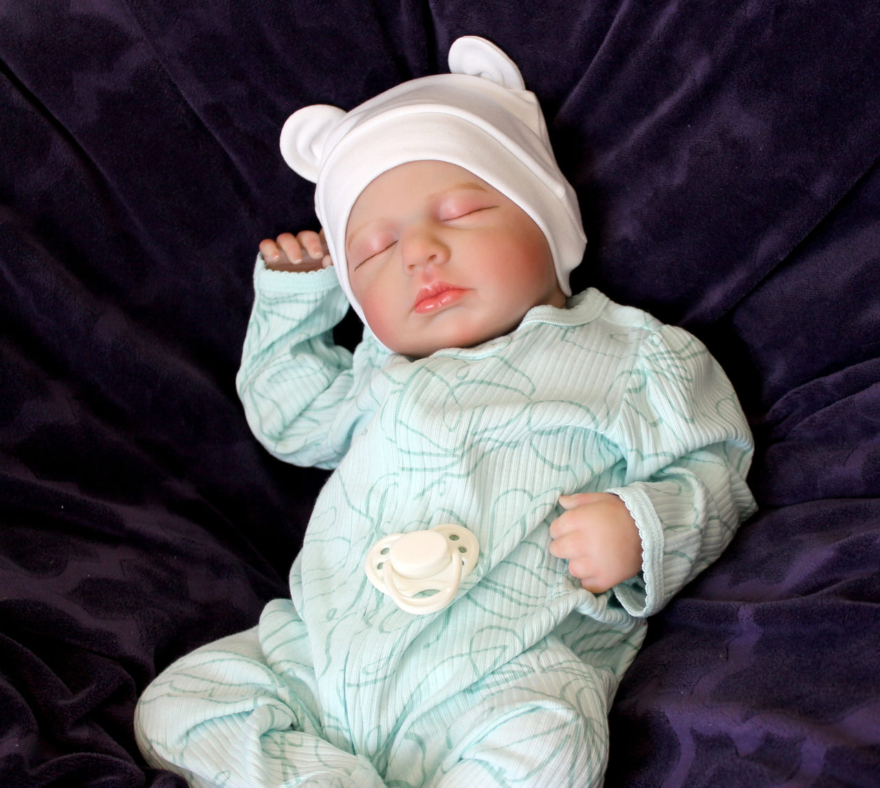 Child-Safe 20&quot; Weighted Reborn Doll - Realistic Newborn Baby Feel, 6-8 lbs - Perfect Gift for Girls - Lifelike Heavy Baby Dolls for Kids