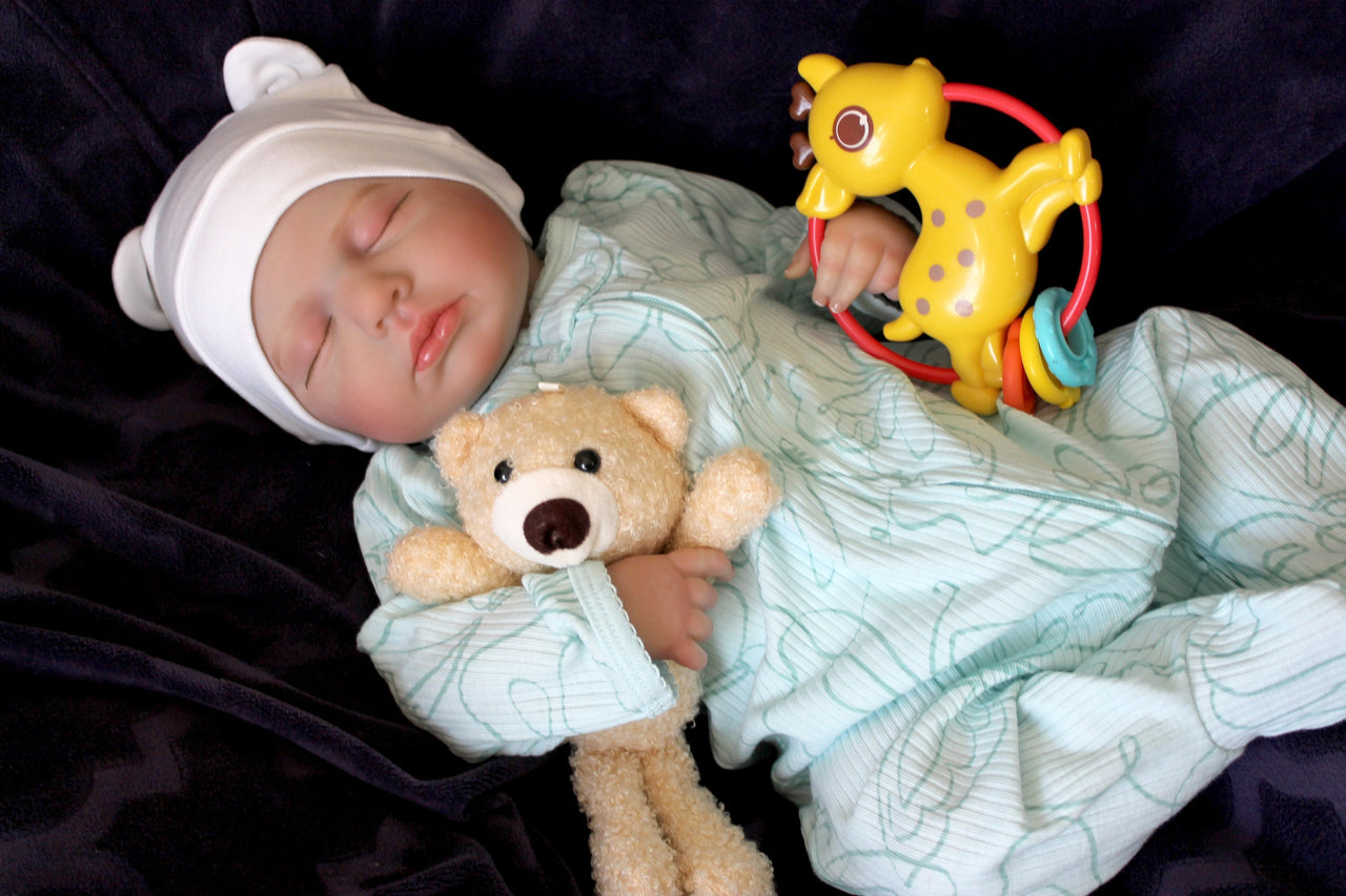 Child-Safe 20&quot; Weighted Reborn Doll - Realistic Newborn Baby Feel, 6-8 lbs - Perfect Gift for Girls - Lifelike Heavy Baby Dolls for Kids