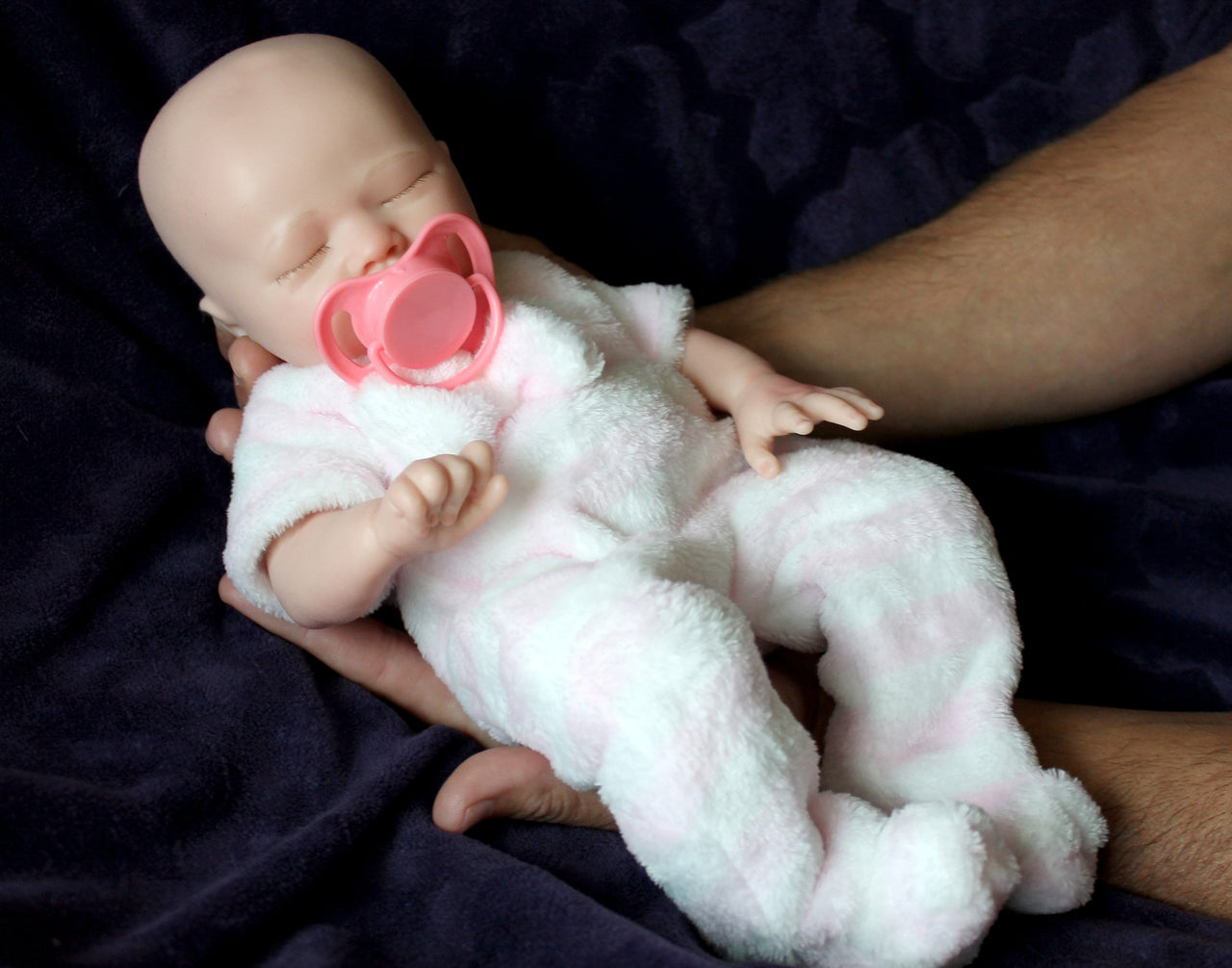 13-Inch Full Silicone Baby Doll with Drink-and-Wet System Dolls Realistic Lifelike Reborn Weighs 3lbs Can Wet Diapers for Bathtub Play