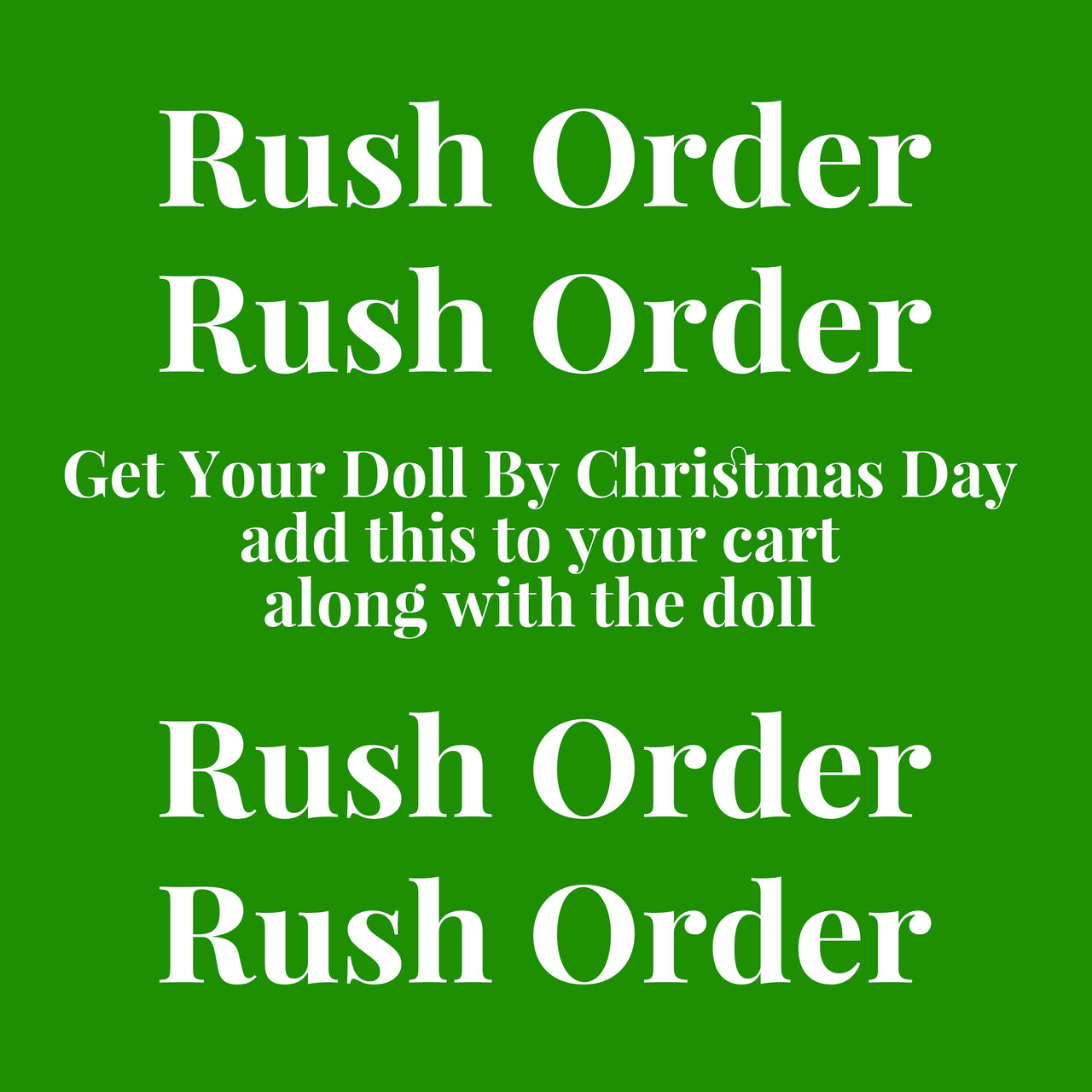 Ship Within 48 HOURS - Rush Order - Christmas Gift Fast Shipping - Priority Shipment For a Gift