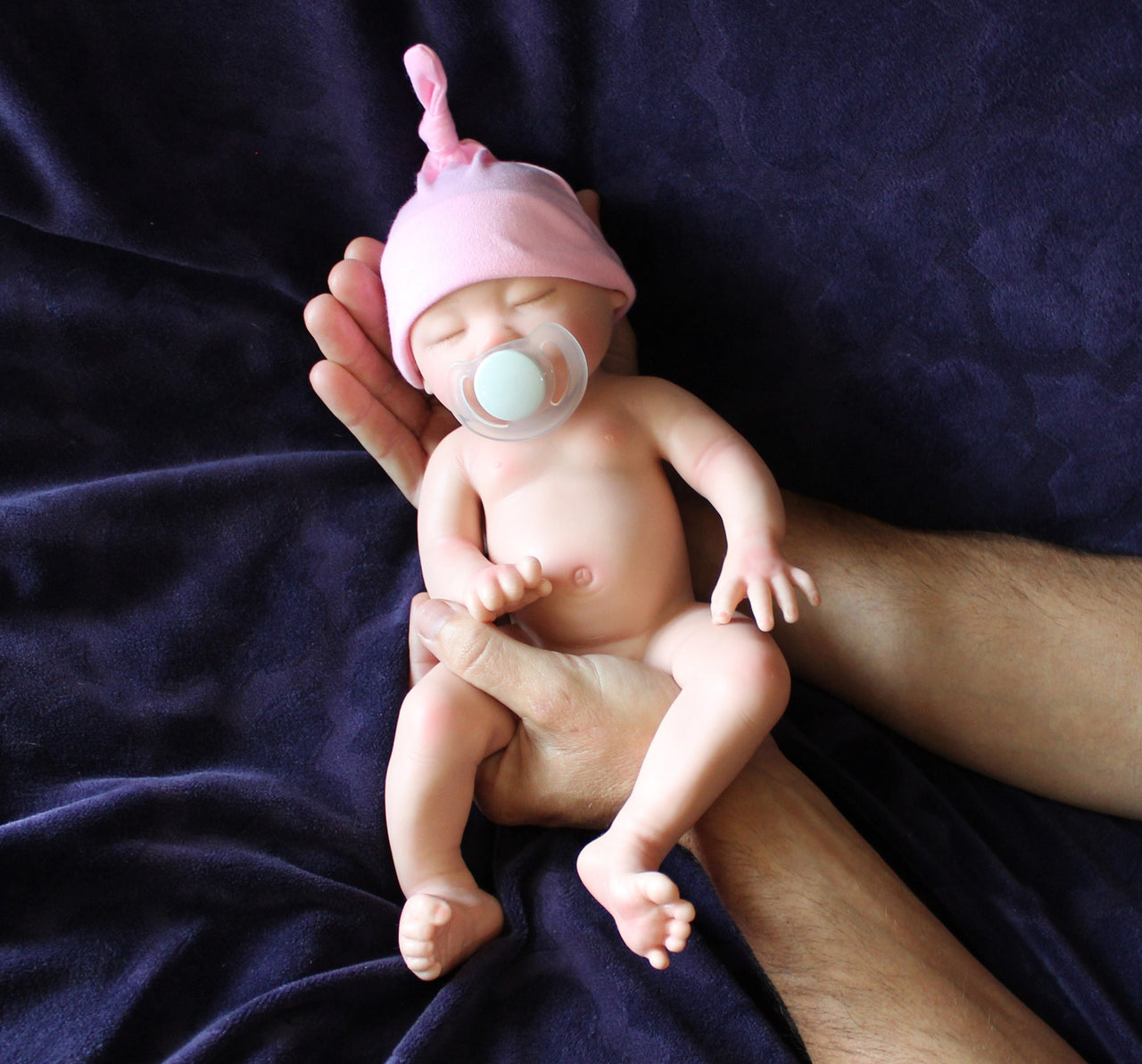 13-Inch Full Silicone Baby Doll with Drink-and-Wet System Dolls Realistic Lifelike Reborn Weighs 3lbs Can Wet Diapers for Bathtub Play