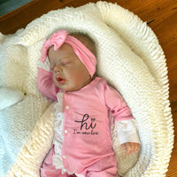 Thumbnail for Handmade Weighted Newborn Lifelike Reborn Baby Doll 20 inch Baby Girl/Boy Soft Heavy Baby Dolls For Children Child Friendly First Play Dolls