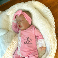Thumbnail for Handmade Weighted Newborn Lifelike Reborn Baby Doll 20 inch Baby Girl/Boy Soft Heavy Baby Dolls For Children Child Friendly First Play Dolls