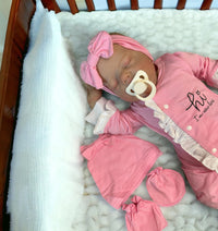 Thumbnail for Handmade Weighted Reborn Baby Doll: 20-inch Lifelike Girl/Boy Doll