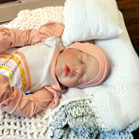 Thumbnail for Handmade Weighted Newborn Lifelike Reborn Baby Doll 20 inch Baby Girl/Boy Soft Heavy Baby Dolls For Children Child Friendly First Play Dolls