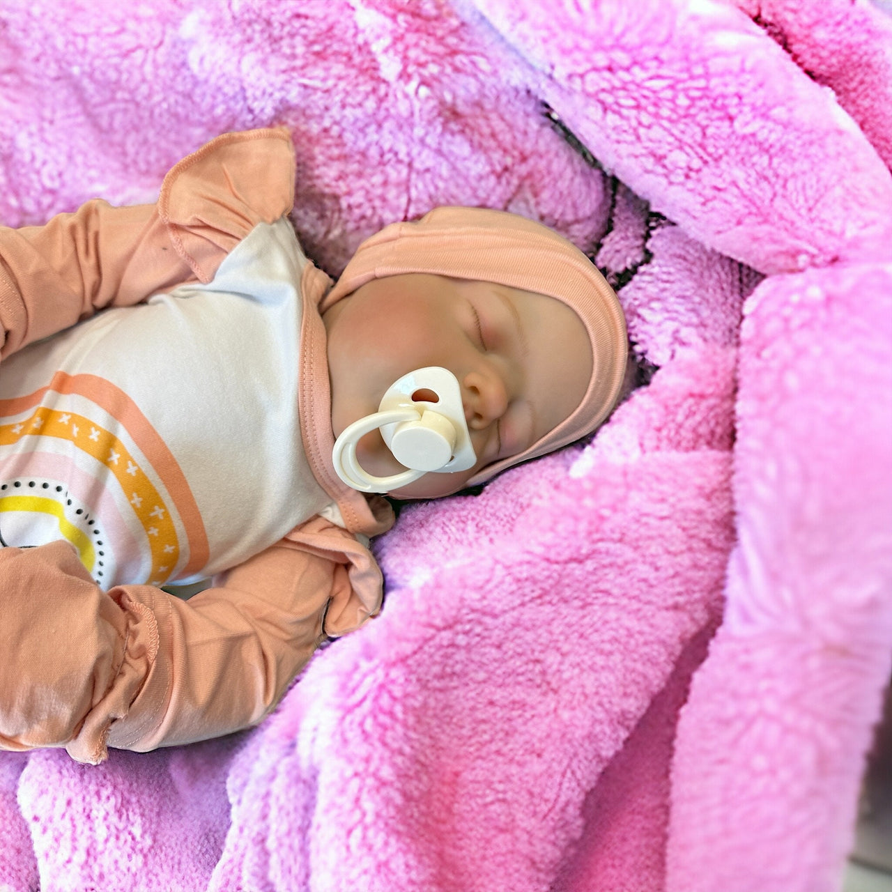 Handmade Weighted Newborn Lifelike Reborn Baby Doll 20 inch Baby Girl/Boy Soft Heavy Baby Dolls For Children Child Friendly First Play Dolls