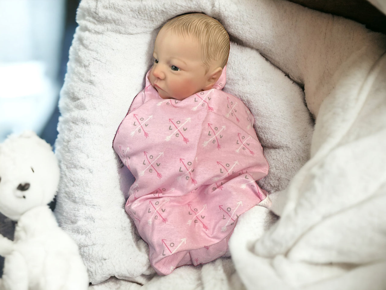 Lifelike Reborn Baby Doll 19” 2 to 6 lbs Weighted Newborn Baby Girl or Boy Soft Heavy Baby Dolls For Children Child Friendly Gifts For Girls