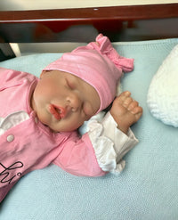 Thumbnail for Handmade Weighted Newborn Lifelike Reborn Baby Doll 20 inch Baby Girl/Boy Soft Heavy Baby Dolls For Children Child Friendly First Play Dolls