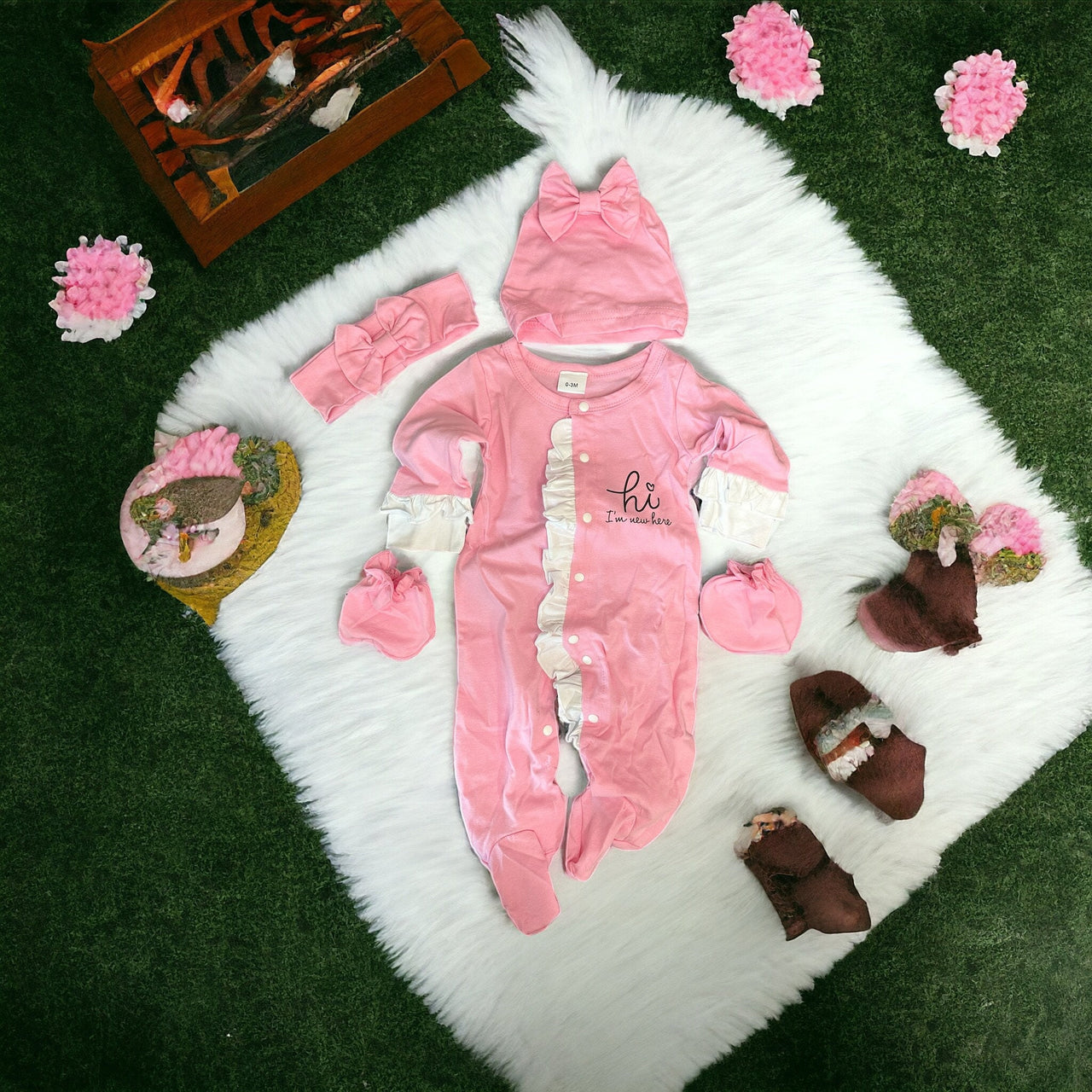 Handmade Weighted Reborn Baby Doll: 20-inch Lifelike Girl/Boy Doll