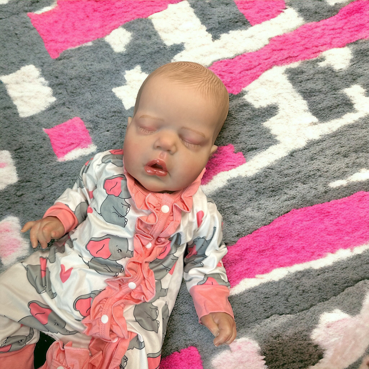Handmade Weighted Newborn Lifelike Reborn Baby Doll 20 inch Baby Girl/Boy Soft Heavy Baby Dolls For Children Child Friendly First Play Dolls
