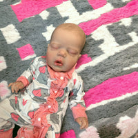 Thumbnail for Handmade Weighted Newborn Lifelike Reborn Baby Doll 20 inch Baby Girl/Boy Soft Heavy Baby Dolls For Children Child Friendly First Play Dolls