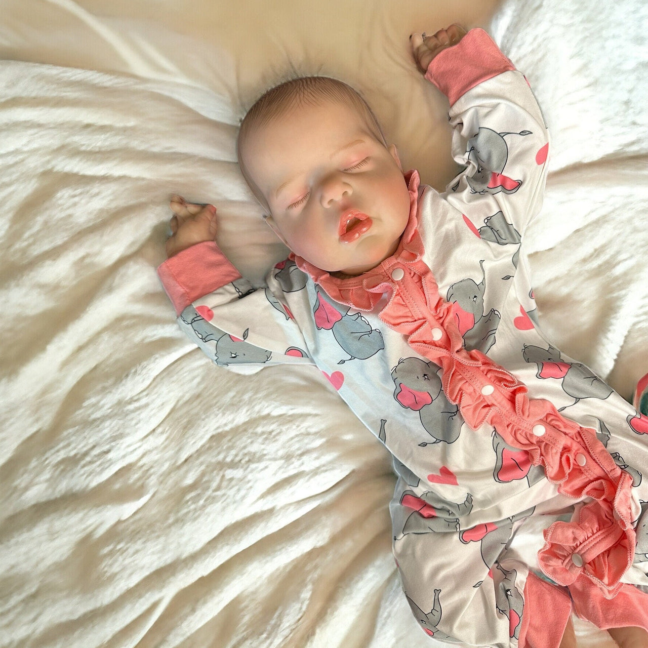 Handmade Weighted Newborn Lifelike Reborn Baby Doll 20 inch Baby Girl/Boy Soft Heavy Baby Dolls For Children Child Friendly First Play Dolls