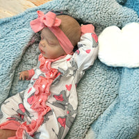 Thumbnail for Handmade Weighted Newborn Lifelike Reborn Baby Doll 20 inch Baby Girl/Boy Soft Heavy Baby Dolls For Children Child Friendly First Play Dolls