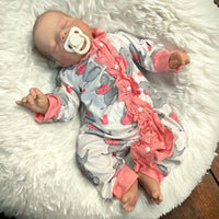 Thumbnail for Handmade Weighted Newborn Lifelike Reborn Baby Doll 20 inch Baby Girl/Boy Soft Heavy Baby Dolls For Children Child Friendly First Play Dolls