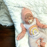 Thumbnail for Handmade Weighted Newborn Lifelike Reborn Baby Doll 20 inch Baby Girl/Boy Soft Heavy Baby Dolls For Children Child Friendly First Play Dolls