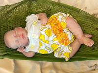 Thumbnail for Newborn Yellow Lemons Summer REBORN BABY DOLL Realistic 20 inch Heavy Life Size Real Weighted Vinyl Cloth Body Kids Childs First Play Dolls
