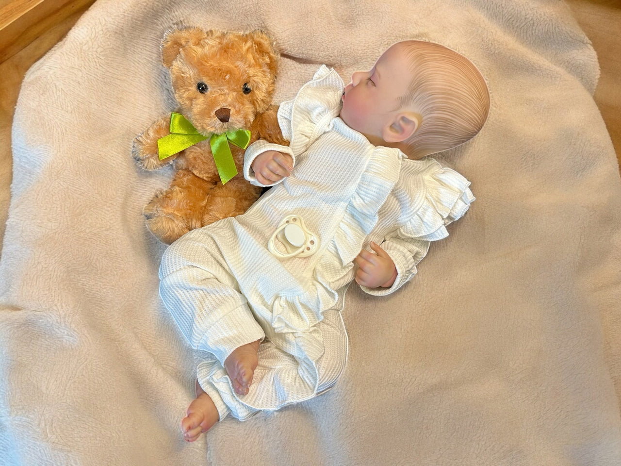 20” 2 to 8 Pounds Weighted Newborn Baby Girl/Boy Lifelike Reborn Baby Doll Soft Heavy Baby Dolls For Children Child Friendly Gifts For Girls