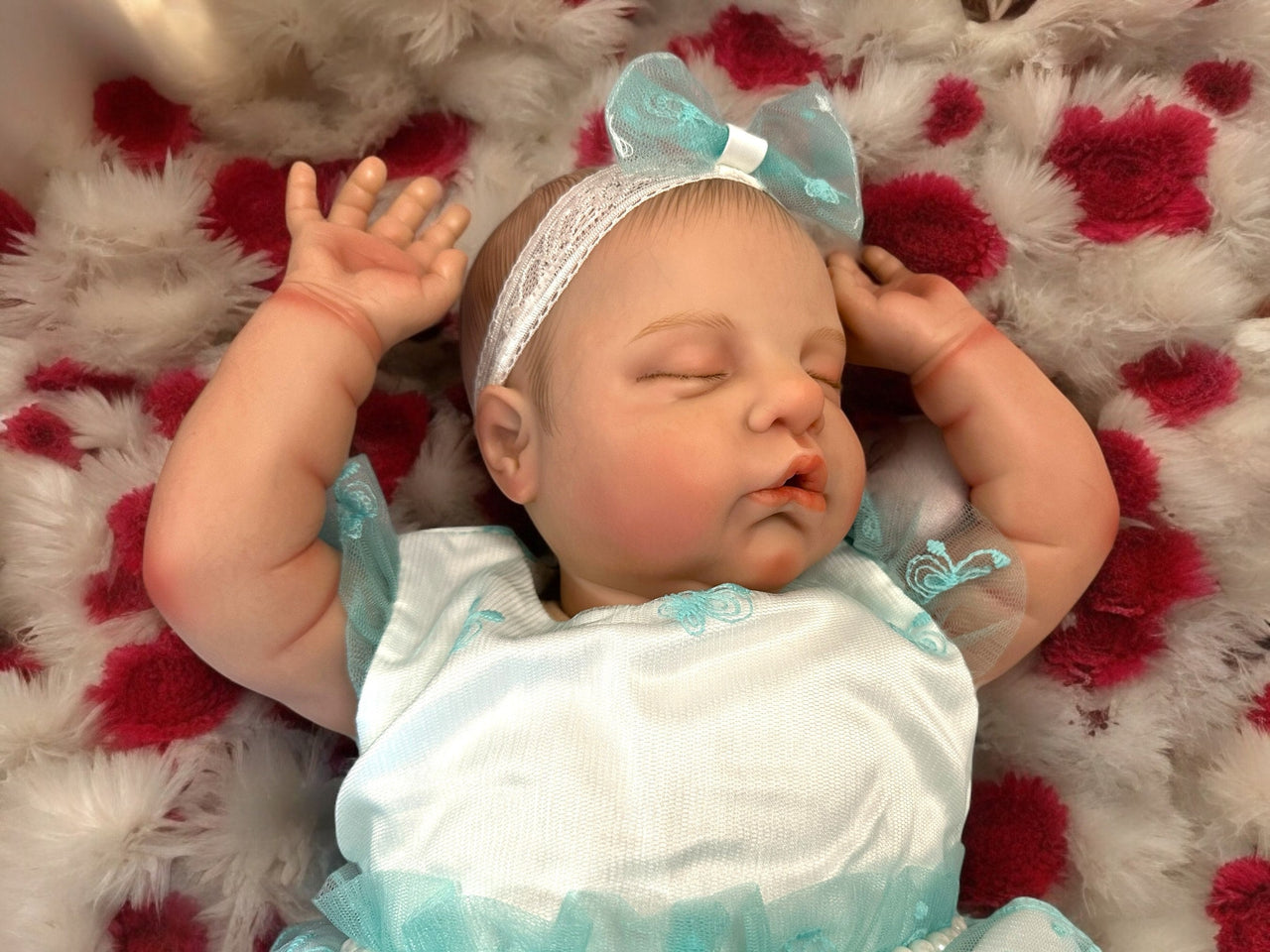 20” 2 to 8 Pounds Weighted Newborn Baby Girl/Boy Lifelike Reborn Baby Doll Soft Heavy Baby Dolls For Children Child Friendly Gifts For Girls