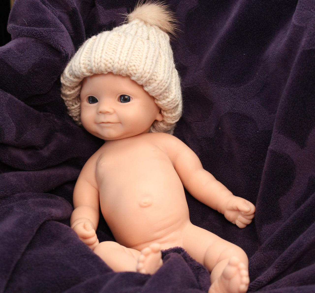 Preemie Silicone Dolls Realistic Real Lifelike Micro Mini Baby Doll Full Body Reborn 11 inch 1.3lbs Platinum Weighted Babies Ecoflex Bathtub Fun