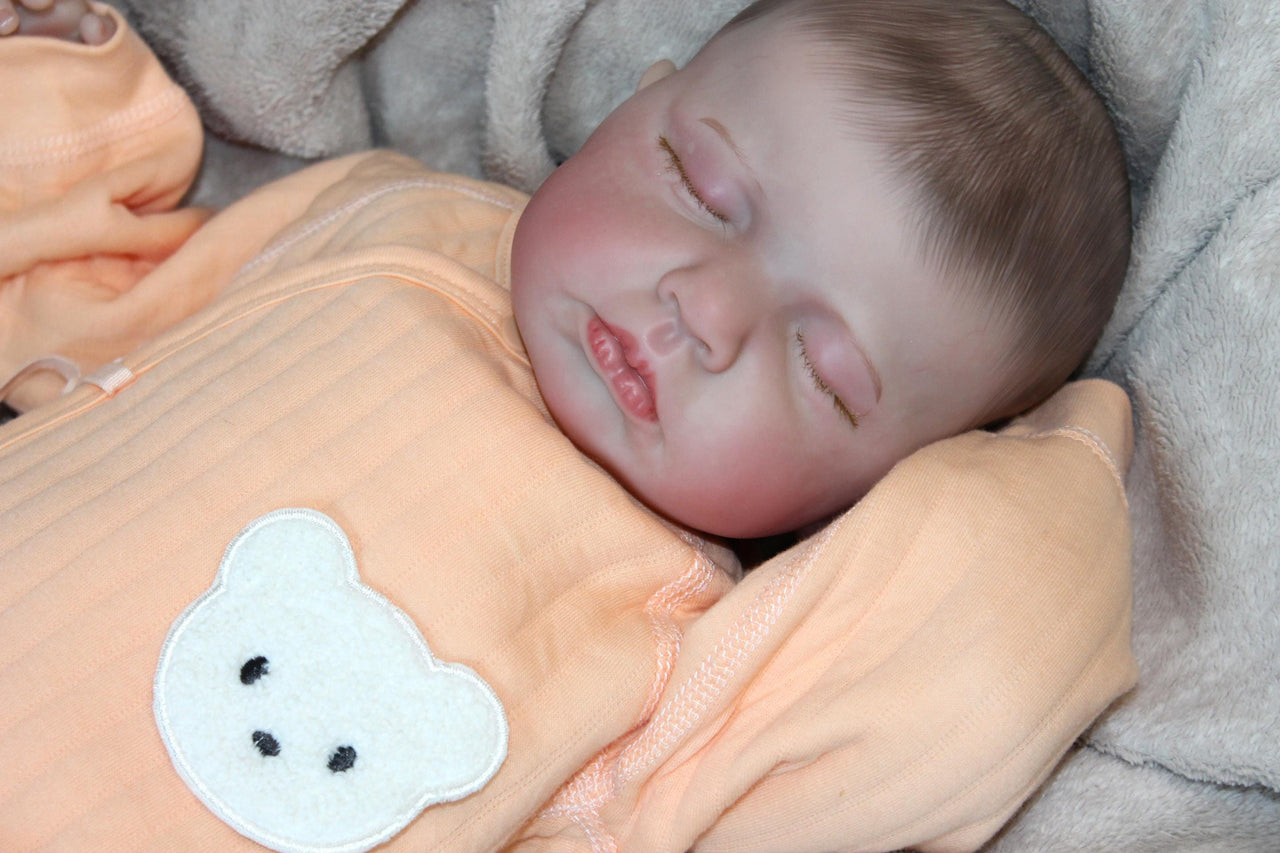 Lifelike Reborn Baby Doll 20 inch 2 to 7 Pounds Weighted Newborn Baby Girl/Boy Soft Heavy Baby Dolls For Children Child Friendly Gifts For Girls
