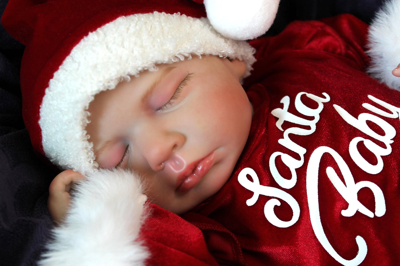 Painted Finished Reborn 2 to 8 Pounds Lifelike Baby Doll 20” Weighted Newborn Baby Heavy Dolls For Children Child Friendly Gifts For Girls