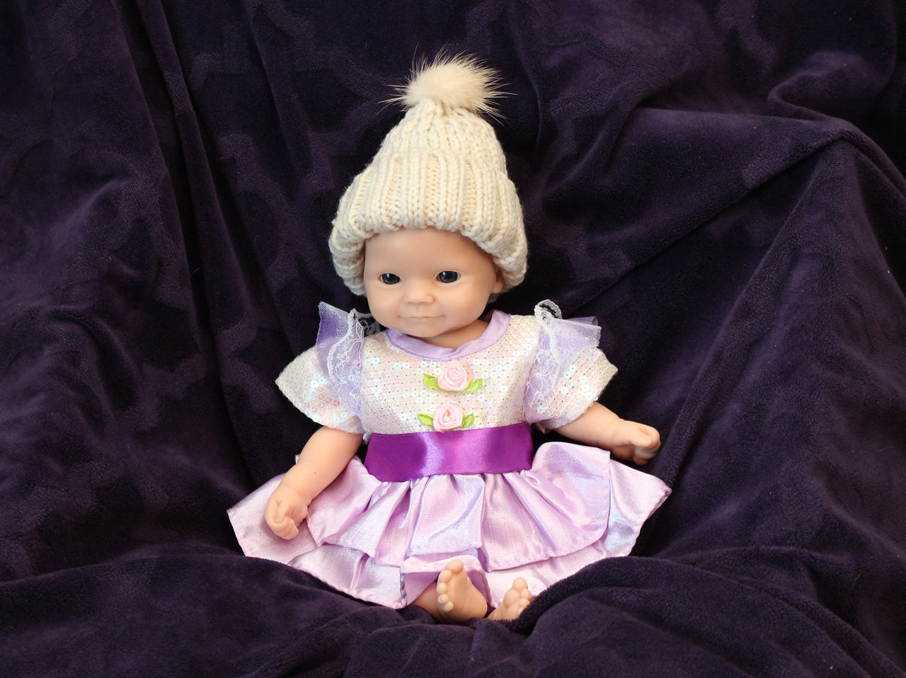 Preemie Silicone Dolls Realistic Real Lifelike Micro Mini Baby Doll Full Body Reborn 11 inch 1.3lbs Platinum Weighted Babies Ecoflex Bathtub Fun