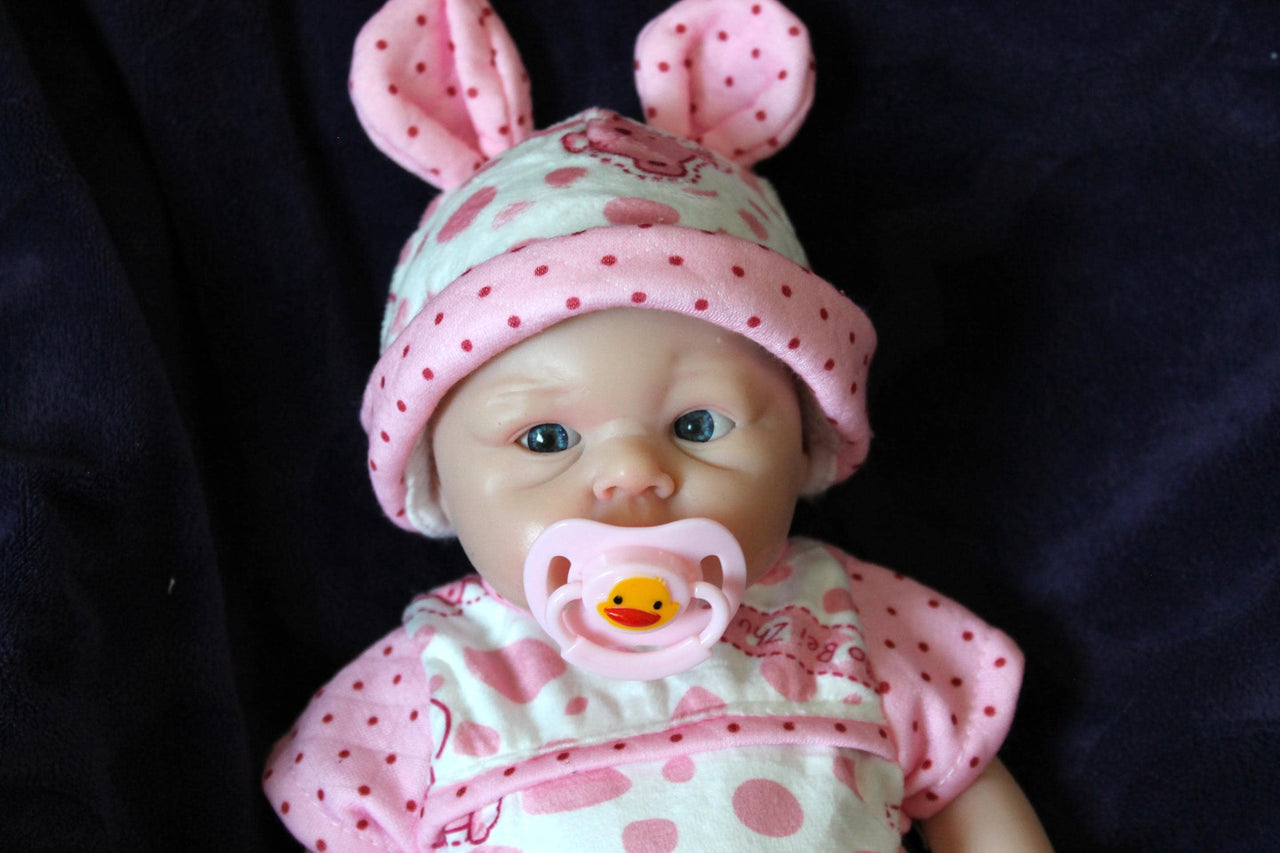 Preemie Silicone Dolls Realistic Real Lifelike Micro Mini Baby Doll Full Body Reborn 12 inch 2.1lbs Platinum Weighted Babies Ecoflex Bathtub Fun