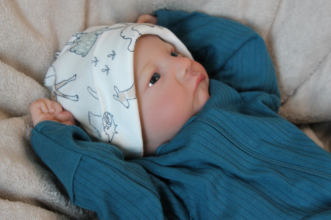 Lifelike Reborn Baby Doll 19 inch 2 to 6 lbs Weighted Newborn Baby Girl or Boy Soft Heavy Baby Dolls For Children Child Friendly Gifts For Girls