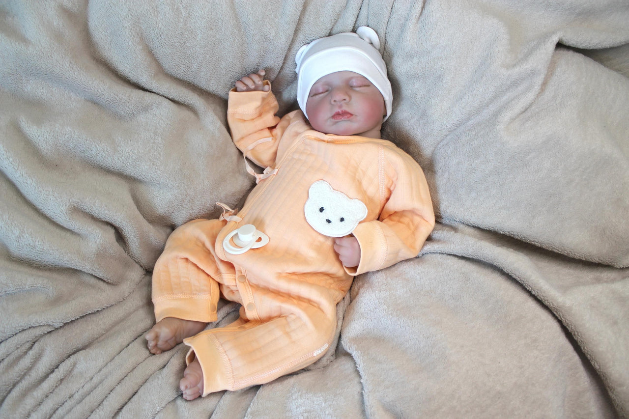 Lifelike Reborn Baby Doll 20” 2 to 7 Pounds Weighted Newborn Baby Girl/Boy Soft Heavy Baby Dolls For Children Child Friendly Gifts For Girls