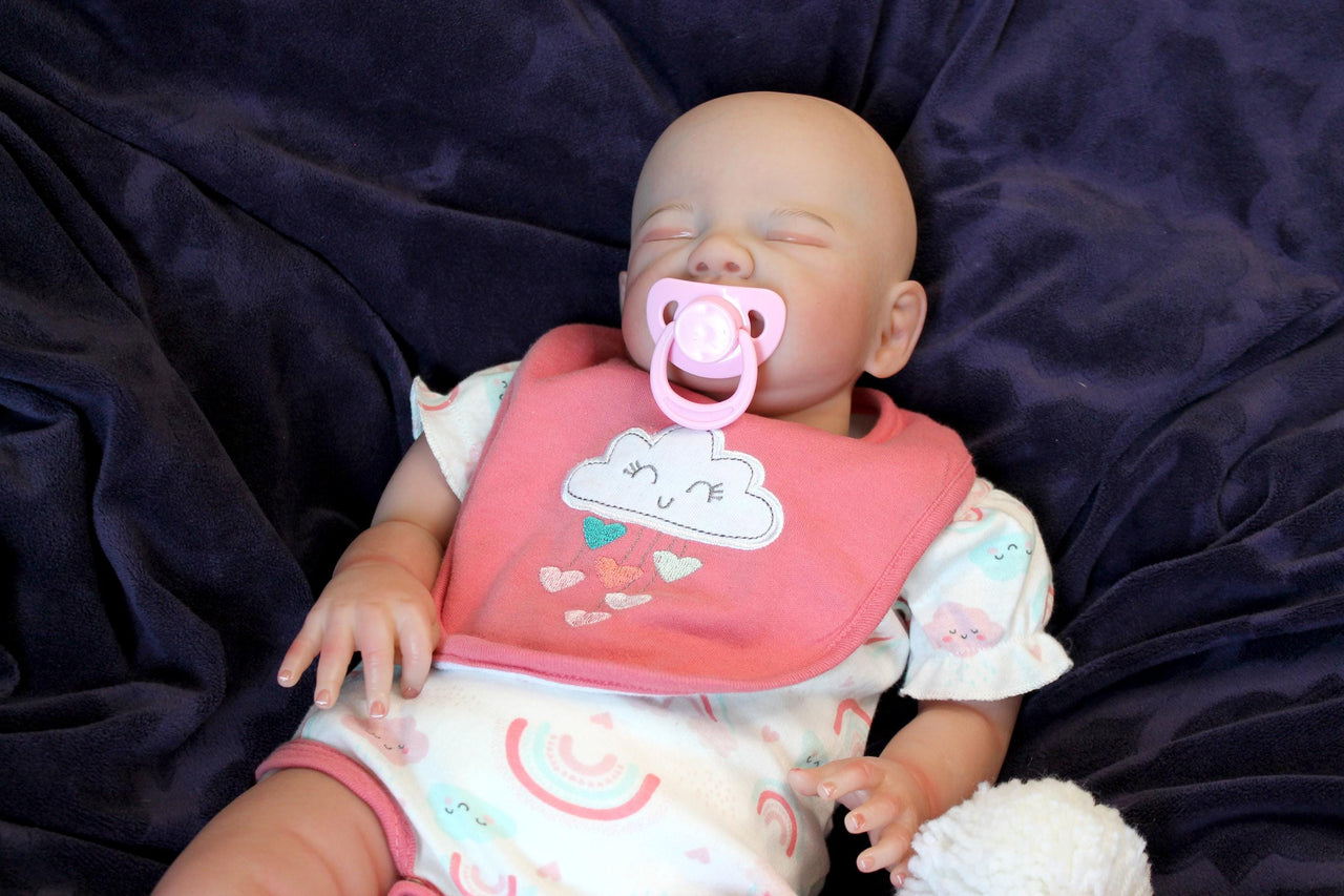 21” 6 Pounds Weighted Newborn Baby Girl/Boy Lifelike Reborn Baby Doll Soft Heavy Baby Dolls For Children Child Friendly Gifts For Girls