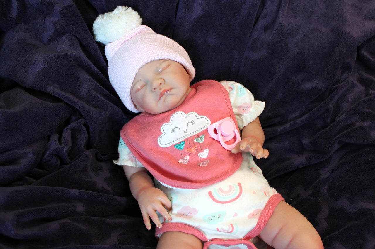 21” 6 Pounds Weighted Newborn Baby Girl/Boy Lifelike Reborn Baby Doll Soft Heavy Baby Dolls For Children Child Friendly Gifts For Girls