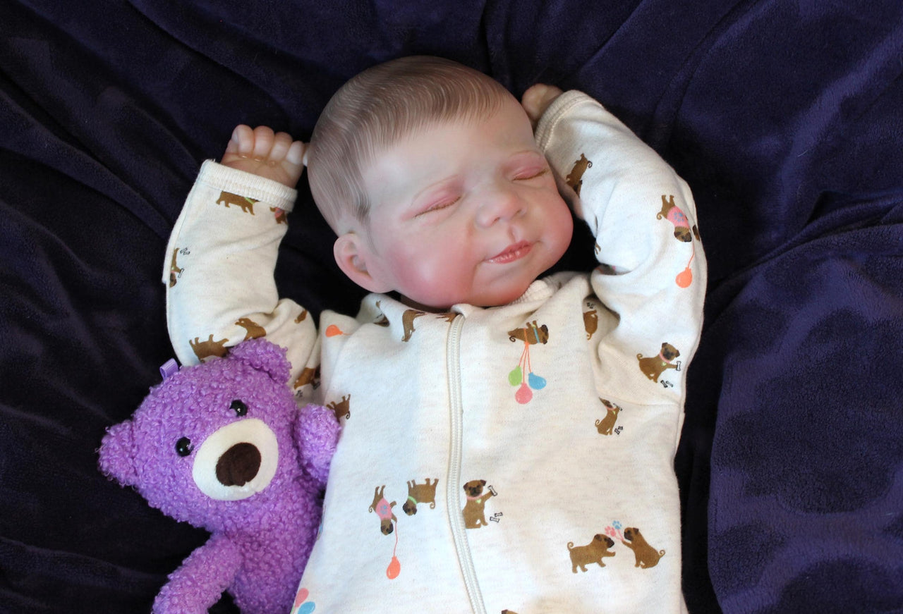 Child-Safe 17 inch Weighted Reborn Doll - Realistic Newborn Baby Feel, 5.4 lbs - Perfect Gift for Girls - Lifelike Heavy Baby Dolls for Kids