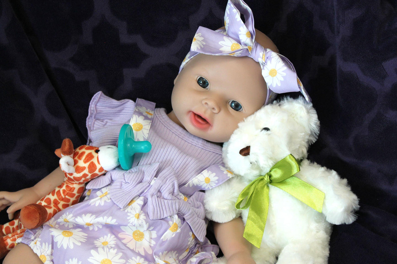 Full Silicone Doll 7.9 Pounds 20 inch Squishy Body Ready To Ship Reborn Platinum Silicone Dolls Realistic Real Lifelike Weighted Babies