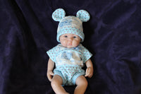 Thumbnail for Preemie Silicone Dolls Realistic Real Lifelike Micro Mini Baby Doll Full Body Reborn 12 inch 2.1lbs Platinum Weighted Babies Ecoflex Bathtub Fun