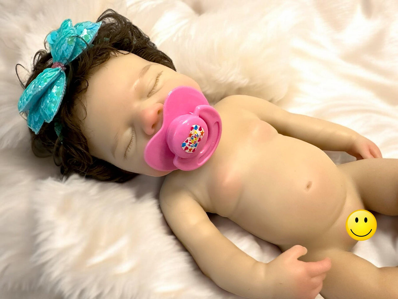 pink polka dot 13 inch doll clothes, Silicone Baby Doll Full Body Reborn Preemie 13 inch 2.3lbs Platinum Silicone Dolls Realistic Real Lifelike Weighted Babies Ecoflex Bathtub Baby