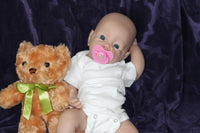 Thumbnail for Full Silicone Doll Squishy Body Reborn Platinum Silicone Dolls Realistic Newborn Real Lifelike Weighted Babies Bathtub Baby 17 inches 5.3 pounds
