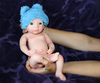 Thumbnail for Preemie Silicone Dolls Realistic Real Lifelike Micro Mini Baby Doll Full Body Reborn 11" 1.7lbs Platinum Weighted Babies Ecoflex Bathtub Fun