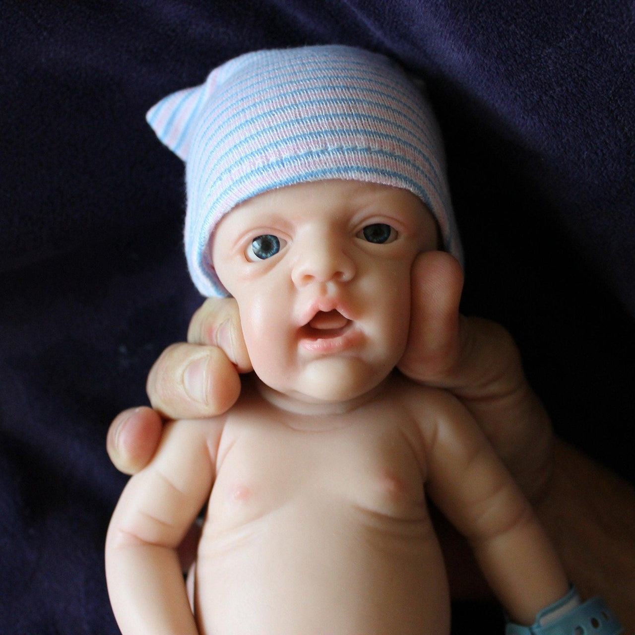 12" Full Silicone Baby Doll "Della & Dillon"