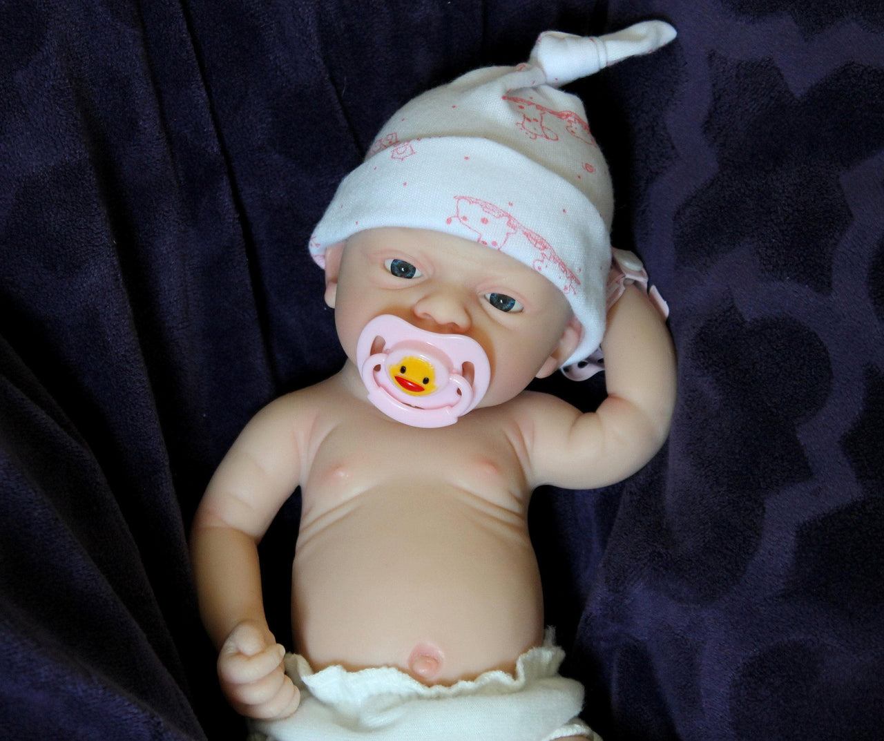 Realistic Real Lifelike 12" Full Silicone Baby Doll Body Reborn Preemie 2.6lbs Platinum Silicone Dolls Weighted Babies Ecoflex Bathtub Kids