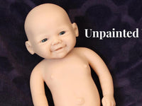 Thumbnail for Silicone Baby Doll Full Body Reborn Preemie 13" 2.1lbs Platinum Silicone Dolls Realistic Real Lifelike Weighted Babies Ecoflex Bathtub Baby