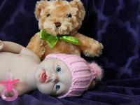 Thumbnail for Full Silicone Doll Squishy Body Reborn Platinum Silicone Dolls Realistic Newborn Real Lifelike Weighted Babies Bathtub Baby 14 inches 3.5 pounds