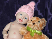 Thumbnail for Full Silicone Doll Squishy Body Reborn Platinum Silicone Dolls Realistic Newborn Real Lifelike Weighted Babies Bathtub Baby 14 inches 3.5 pounds