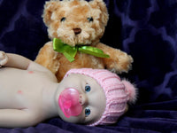 Thumbnail for Full Silicone Doll Squishy Body Reborn Platinum Silicone Dolls Realistic Newborn Real Lifelike Weighted Babies Bathtub Baby 14 inches 3.5 pounds