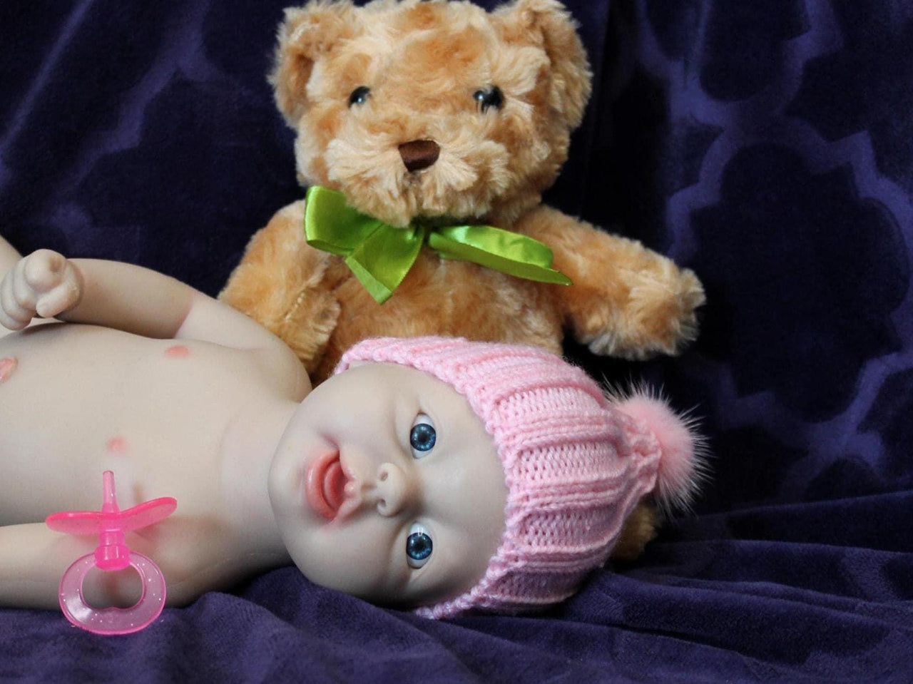 Full Silicone Doll Squishy Body Reborn Platinum Silicone Dolls Realistic Newborn Real Lifelike Weighted Babies Bathtub Baby 14 inches 3.5 pounds