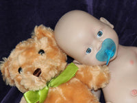 Thumbnail for Full Silicone Doll Squishy Body Reborn Platinum Silicone Dolls Realistic Newborn Real Lifelike Weighted Babies Bathtub Baby 14 inches 3.5 pounds