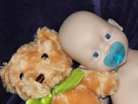 Thumbnail for Full Silicone Doll Squishy Body Reborn Platinum Silicone Dolls Realistic Newborn Real Lifelike Weighted Babies Bathtub Baby 14 inches 3.5 pounds