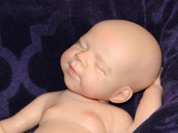 Thumbnail for pink polka dot 13 inch doll clothes, Silicone Baby Doll Full Body Reborn Preemie 13 inch 2.3lbs Platinum Silicone Dolls Realistic Real Lifelike Weighted Babies Ecoflex Bathtub Baby