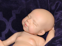 Thumbnail for pink polka dot 13 inch doll clothes, Silicone Baby Doll Full Body Reborn Preemie 13 inch 2.3lbs Platinum Silicone Dolls Realistic Real Lifelike Weighted Babies Ecoflex Bathtub Baby
